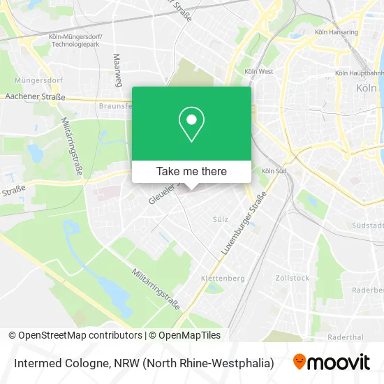 Карта Intermed Cologne