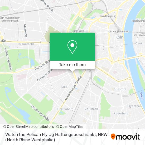 Watch the Pelican Fly Ug Haftungsbeschränkt map