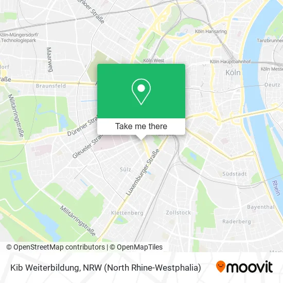 Kib Weiterbildung map