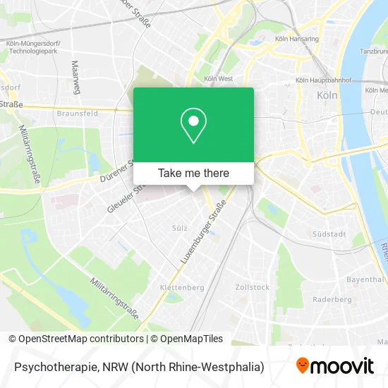 Карта Psychotherapie