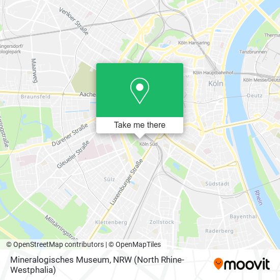 Mineralogisches Museum map