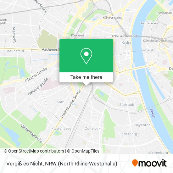 Vergiß es Nicht map