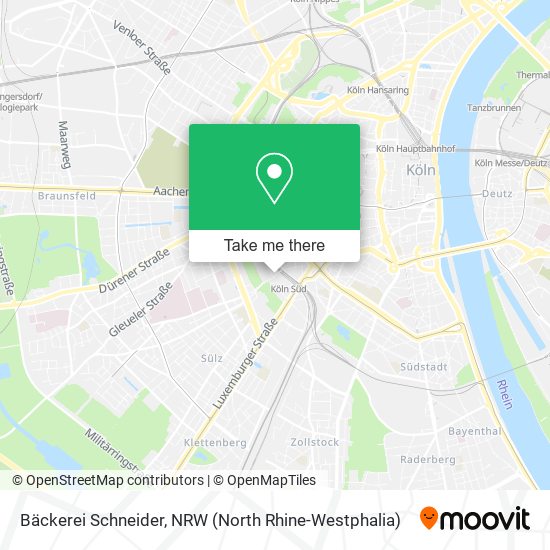 Bäckerei Schneider map