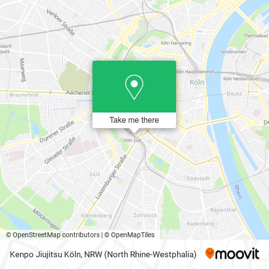 Kenpo Jiujitsu Köln map