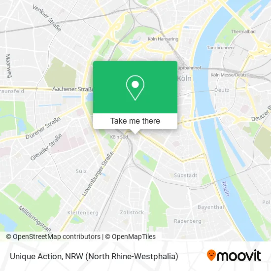 Карта Unique Action