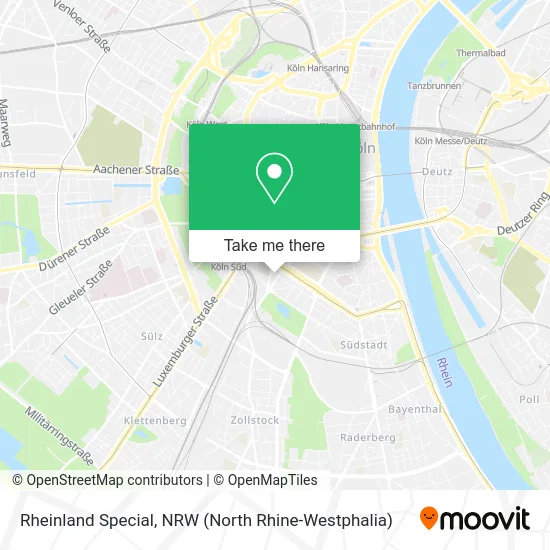 Rheinland Special map