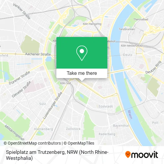 Карта Spielplatz am Trutzenberg