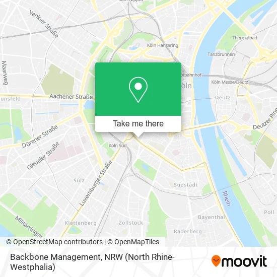 Карта Backbone Management