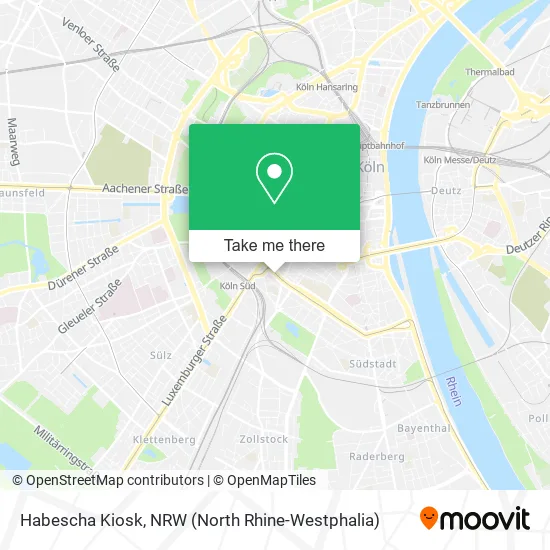 Карта Habescha Kiosk