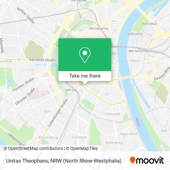 Карта Unitas Theophanu