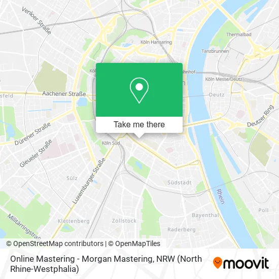 Карта Online Mastering - Morgan Mastering