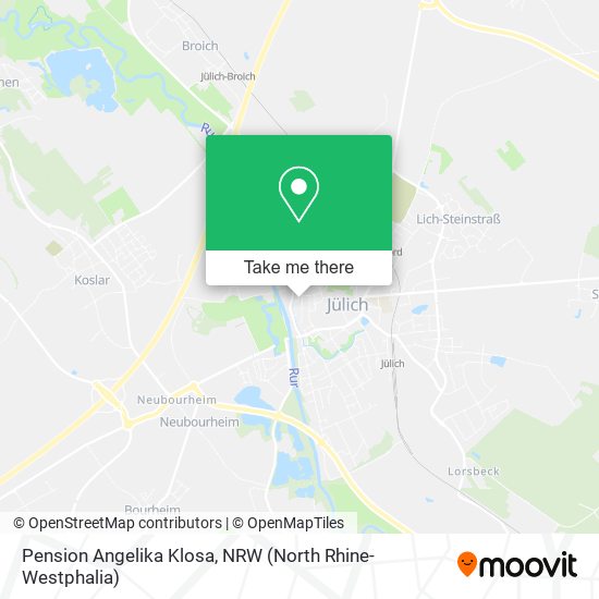 Pension Angelika Klosa map