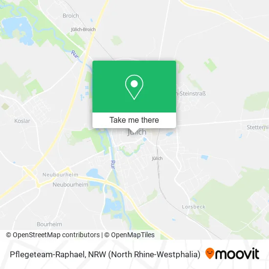 Карта Pflegeteam-Raphael