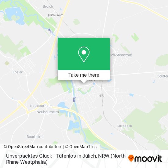 Unverpacktes Glück - Tütenlos in Jülich map