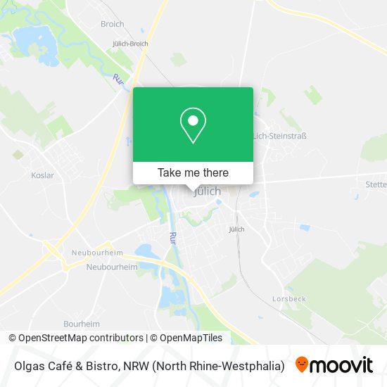 Olgas Café & Bistro map
