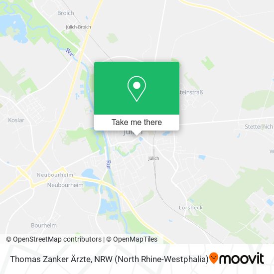 Thomas Zanker Ärzte map