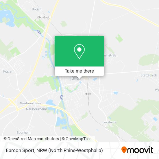 Earcon Sport map