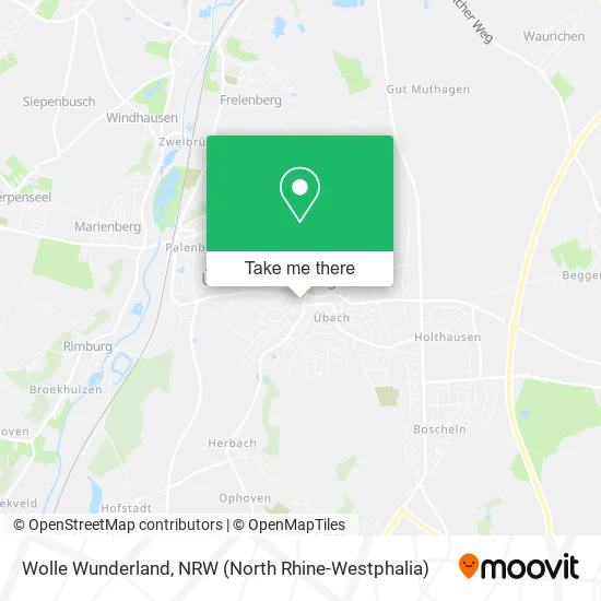 Wolle Wunderland map