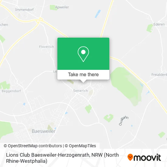 Карта Lions Club Baesweiler-Herzogenrath