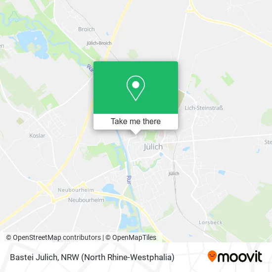 Карта Bastei Julich