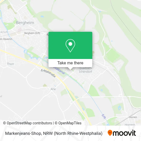 Markenjeans-Shop map