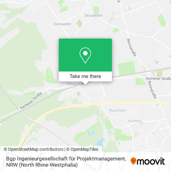 Bgp Ingenieurgesellschaft für Projektmanagement map