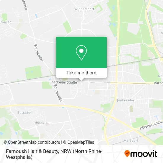 Farnoush Hair & Beauty map