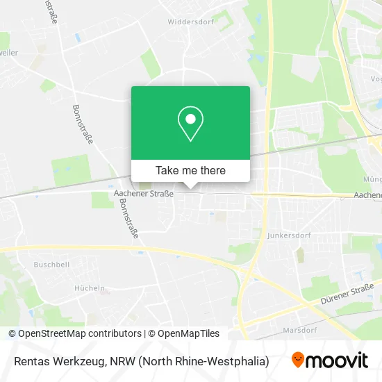 Карта Rentas Werkzeug