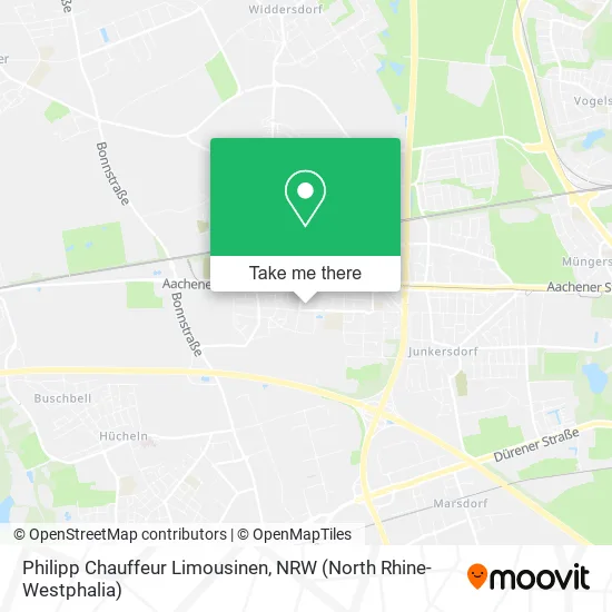 Philipp Chauffeur Limousinen map