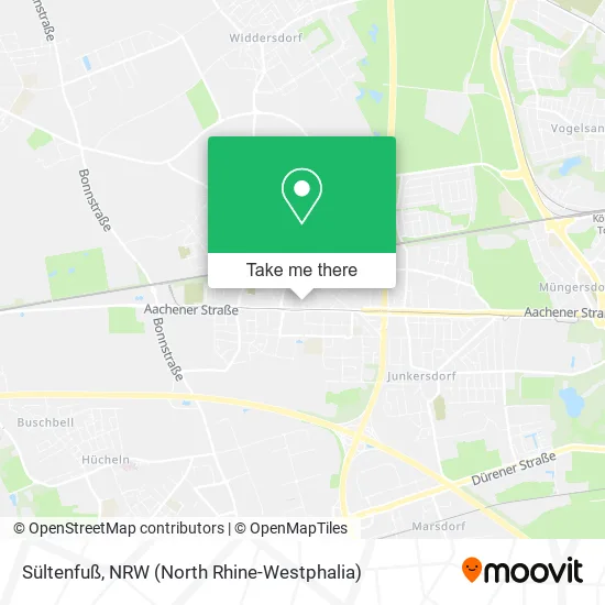 Карта Sültenfuß