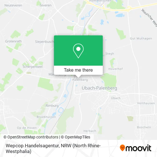 Карта Wepcop Handelsagentur