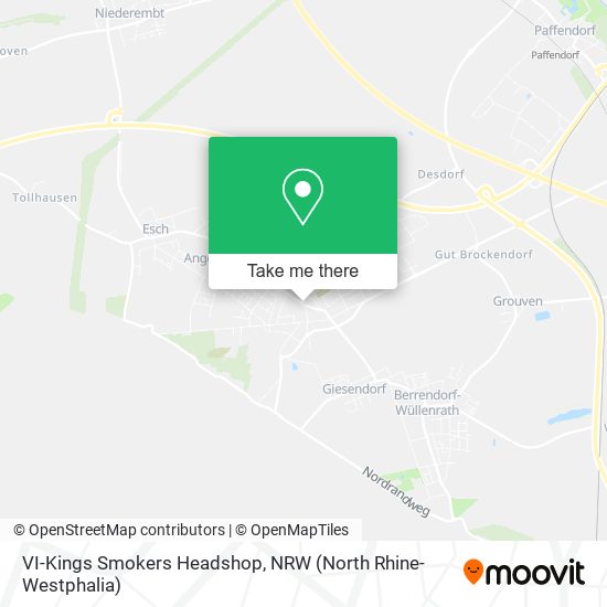 VI-Kings Smokers Headshop map