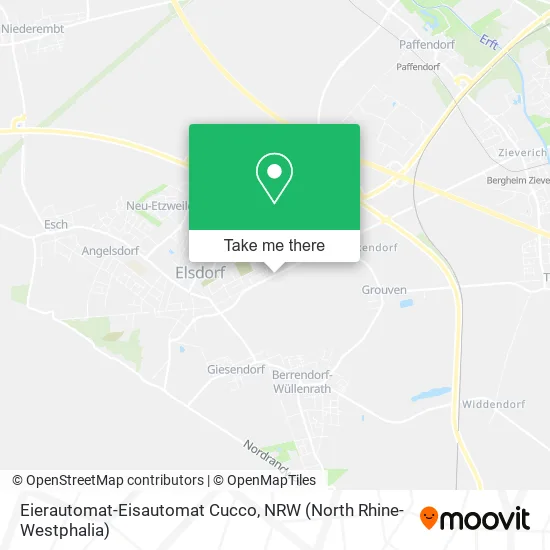 Карта Eierautomat-Eisautomat Cucco