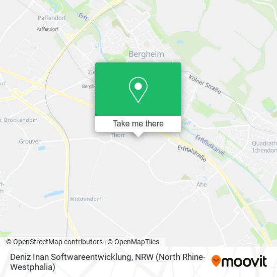 Карта Deniz Inan Softwareentwicklung