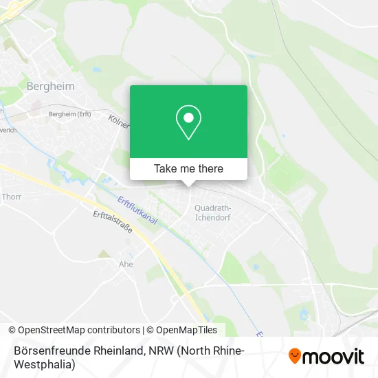 Карта Börsenfreunde Rheinland