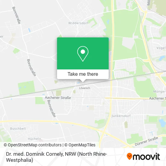 Карта Dr. med. Dominik Cornely