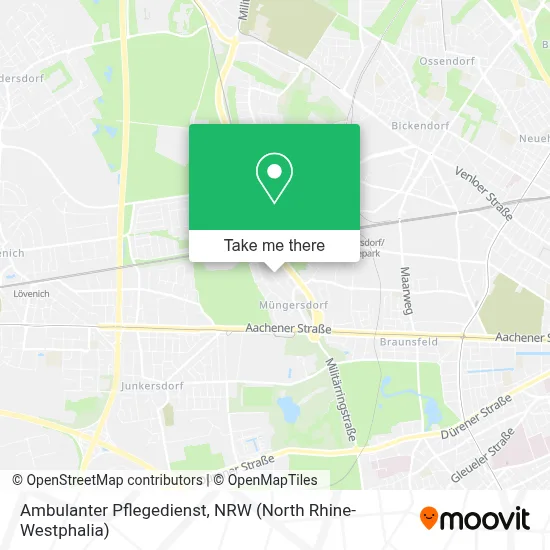 Ambulanter Pflegedienst map