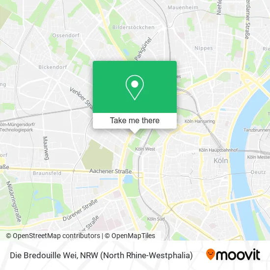 Карта Die Bredouille Wei