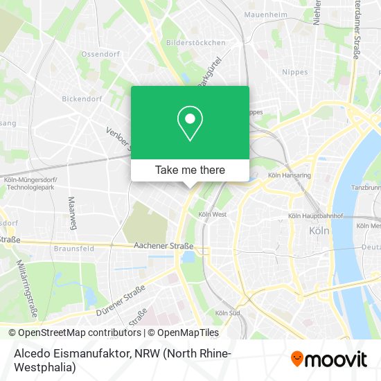 Alcedo Eismanufaktor map