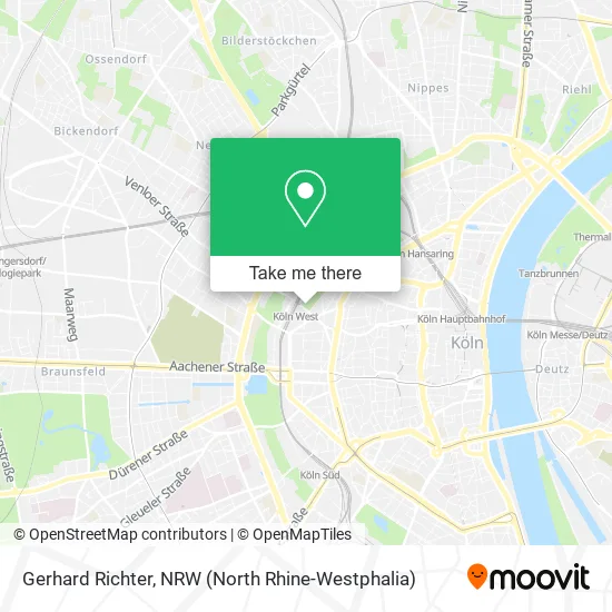 Карта Gerhard Richter