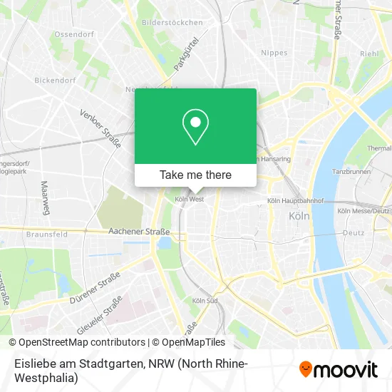 Карта Eisliebe am Stadtgarten