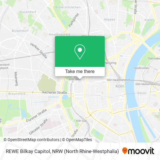 Карта REWE Bilkay Capitol
