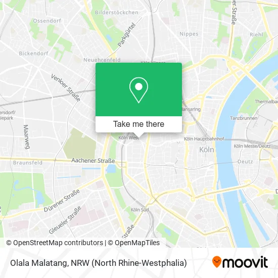 Карта Olala Malatang
