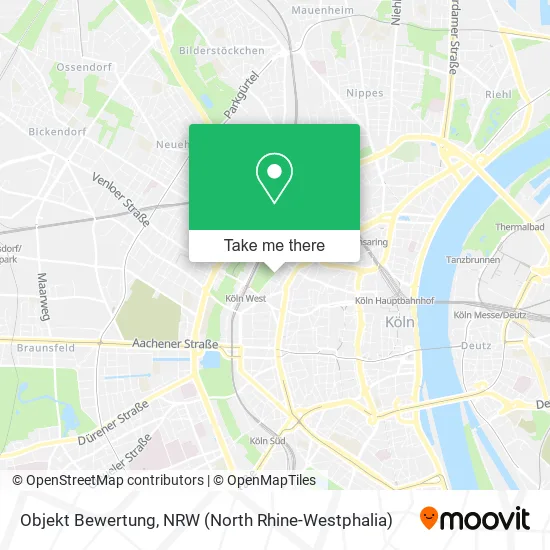 Карта Objekt Bewertung
