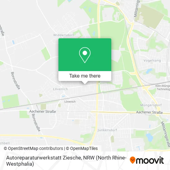 Карта Autoreparaturwerkstatt Ziesche