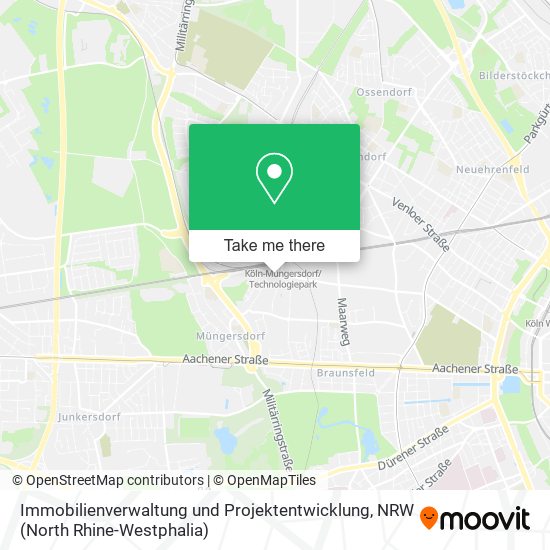 Immobilienverwaltung und Projektentwicklung map