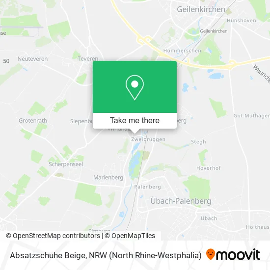 Absatzschuhe Beige map