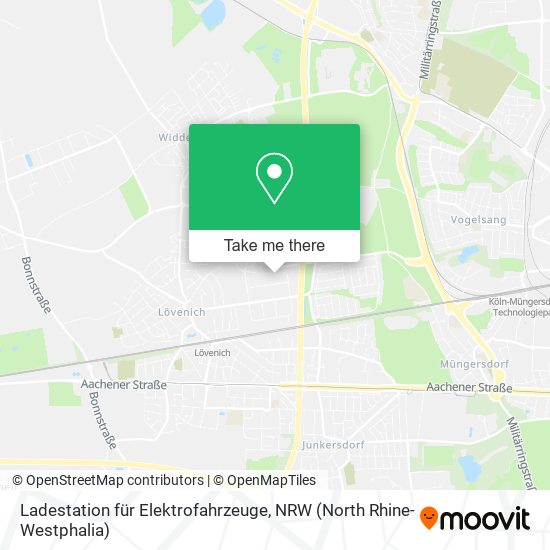 Ladestation für Elektrofahrzeuge map