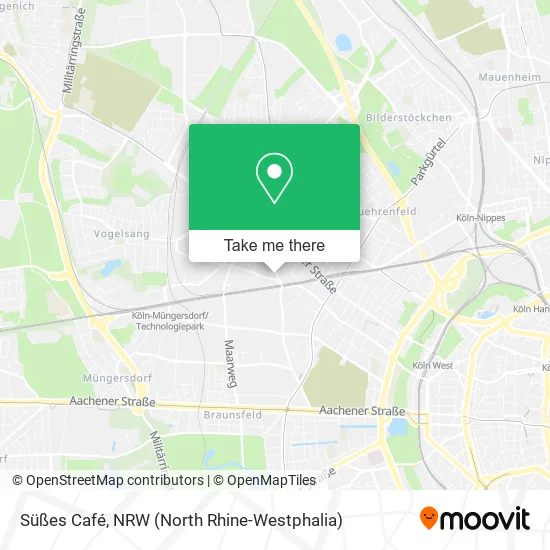 Карта Süßes Café