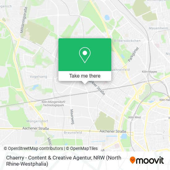 Карта Chaerry - Content & Creative Agentur